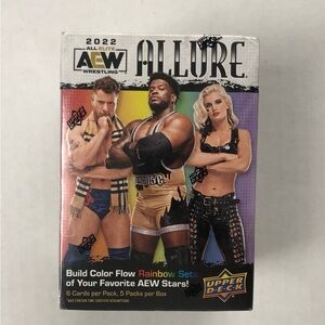 2022 Upper Deck AWE Allure Wrestling Hobby Box - New